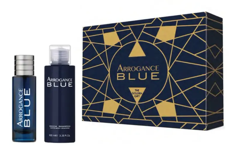 Arrogance Cofanetto Arrogance Blue Eau de Toilette 30ml + Shampoo 100ml - 2025 Cofanetto
