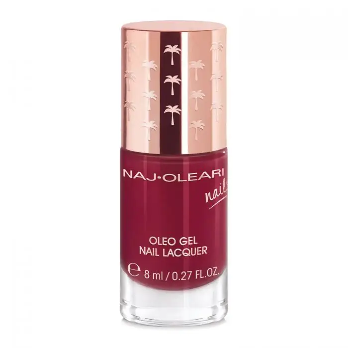 Naj oleari Oleo Gel Nail Lacquer - Smalto Effetto Gel 8ML / 24 rosso ciliegia