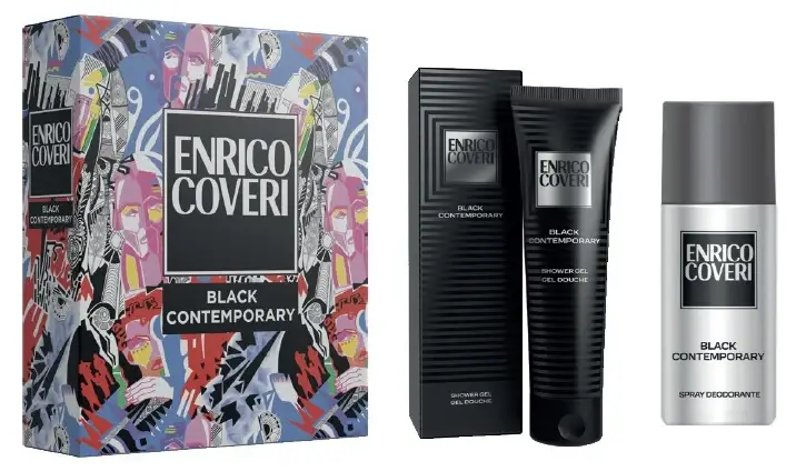 Enrico Coveri Cofanetto Contemporary Black 2025 Cofanetto