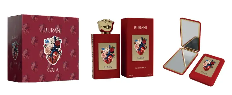 Burani Confezione Burani Gaia con Specchietto 2025 Cofanetto