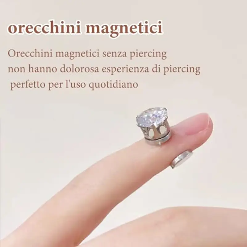 QUXING Orecchini Uomo Argento 807985 miniatura 3