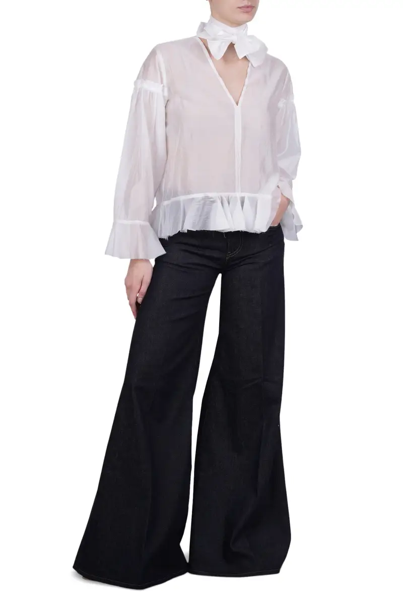 Blusa - 470446 - Latte miniatura 2