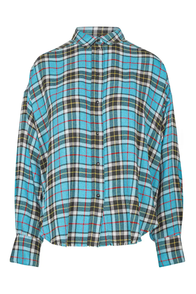 Camicia - 460227 - Nero/Turchese