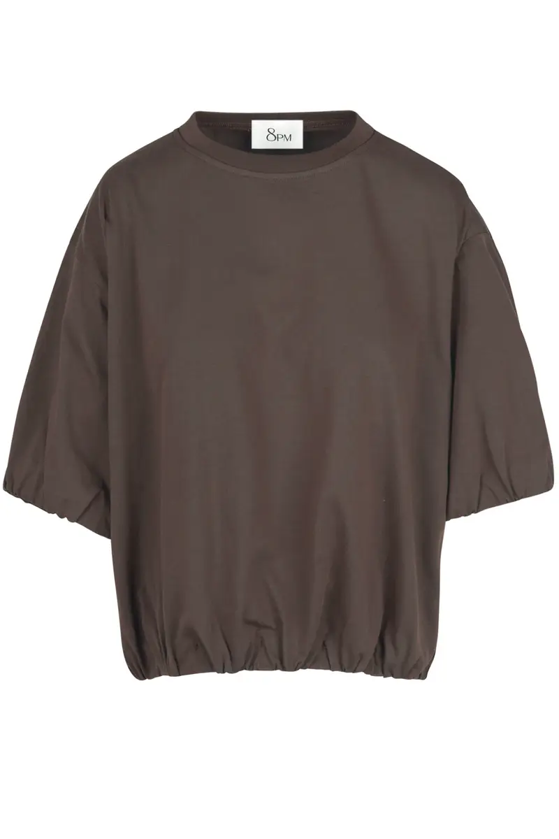 8pm T-shirt Marrone 4199522