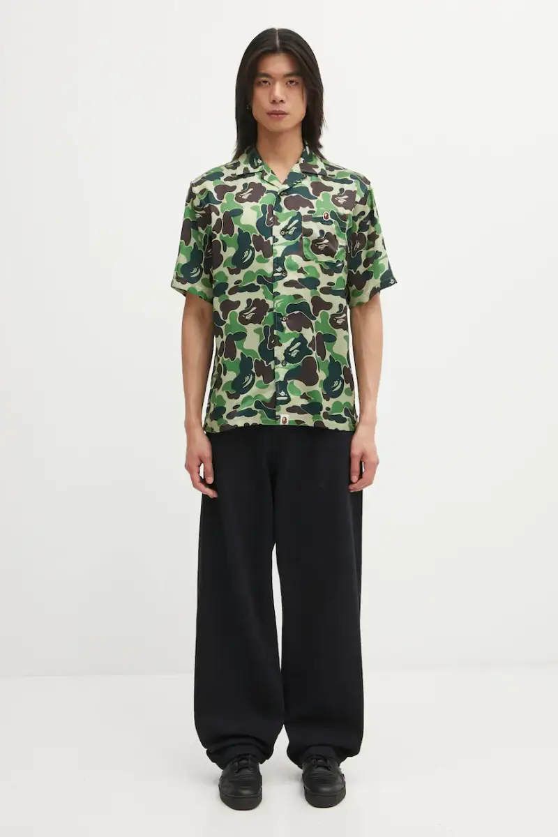 camicia Camo uomo colore verde 001SRL301007M miniatura 5