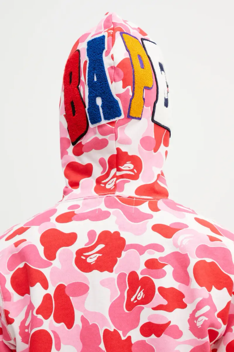 felpa in cotone ABC Camo 2nd Rosa miniatura 5