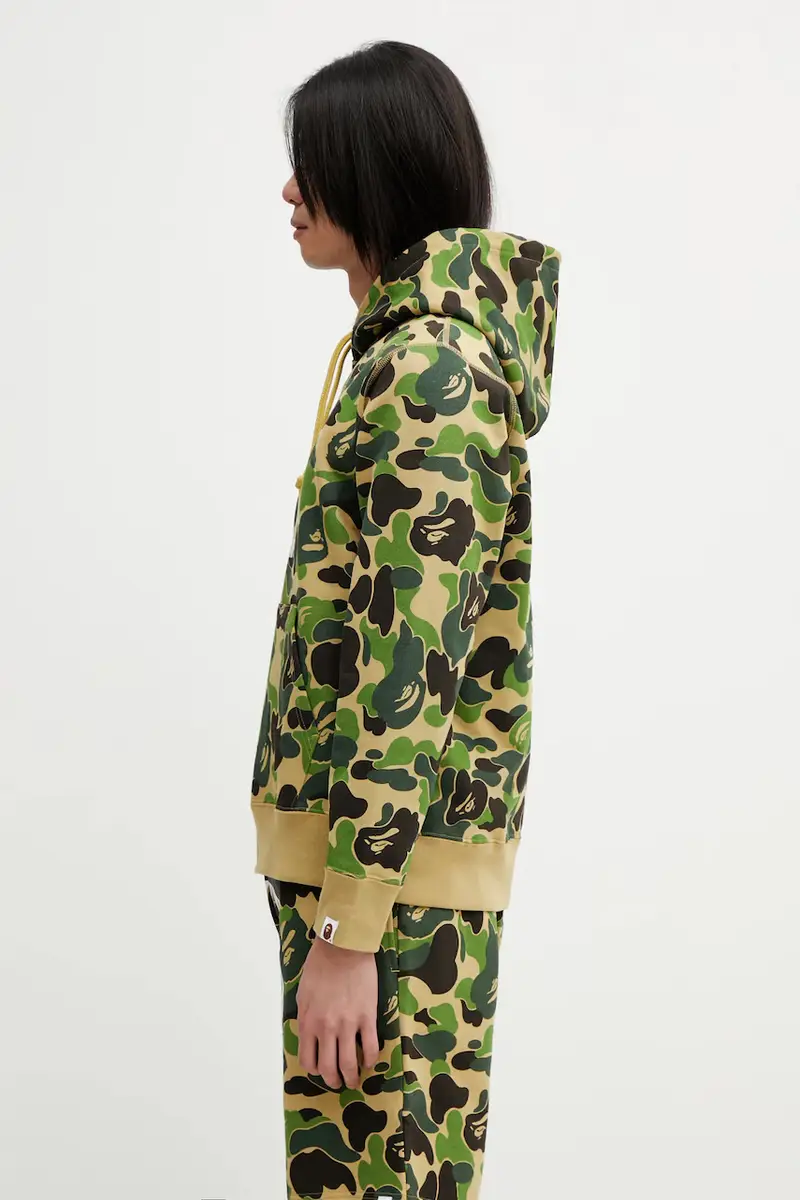 felpa in cotone ABC Camo Verde miniatura 2