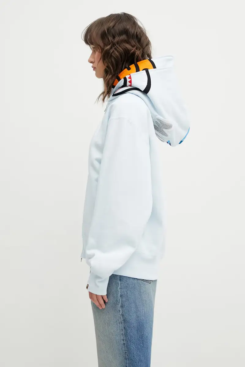 felpa in cotone Milo Shark Blu miniatura 2