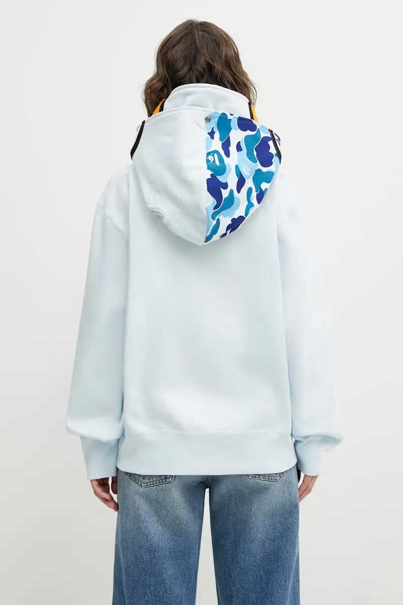 felpa in cotone Milo Shark Blu miniatura 3