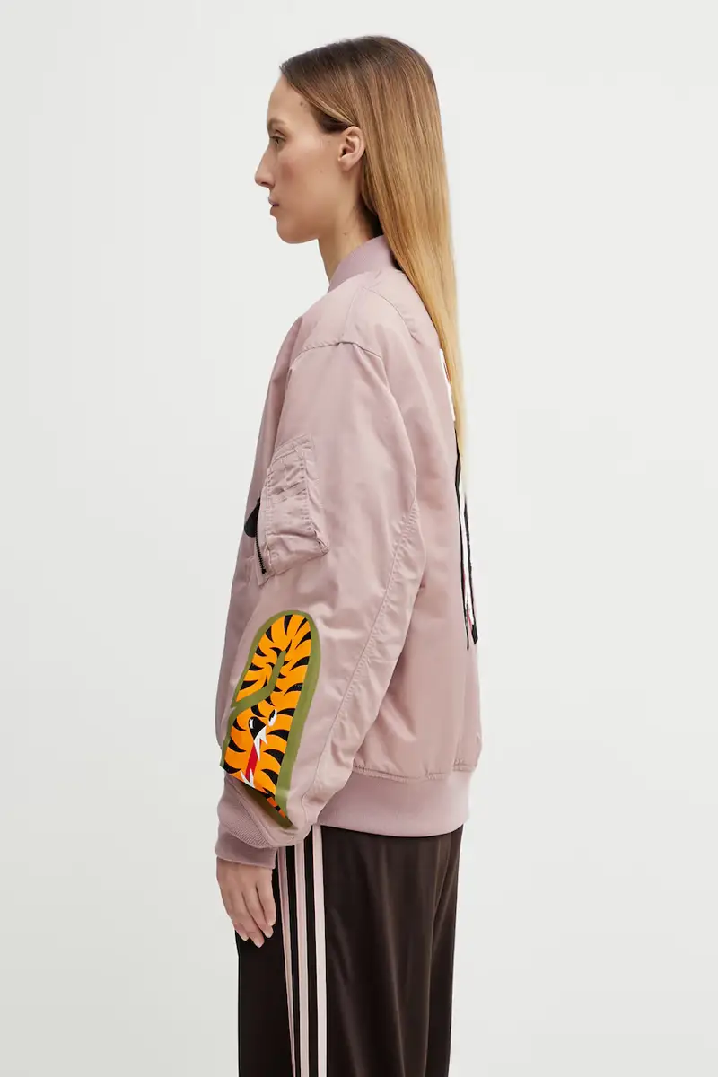 giacca bomber Shark MA-1 Rosa miniatura 2