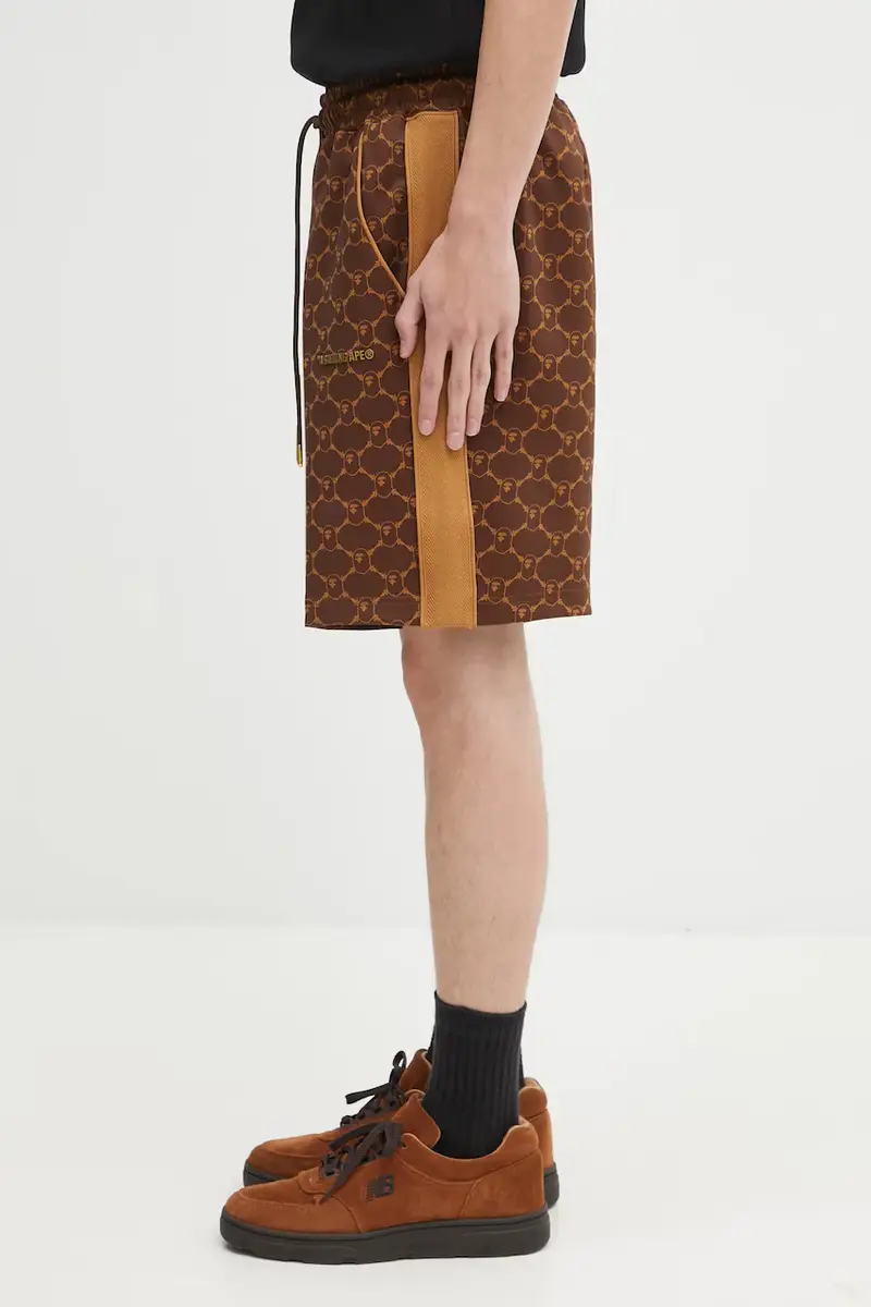 pantaloncini College Monogram uomo colore marrone 1L30153320 miniatura 2