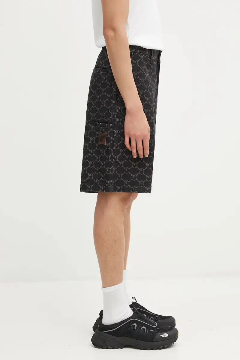 A Bathing Ape Jeans Uomo Nero 3816998 miniatura 4