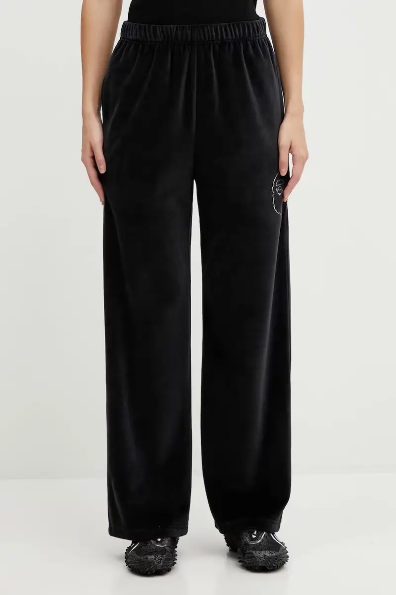 pantaloni tuta Crystal Stone Ape Head Nero