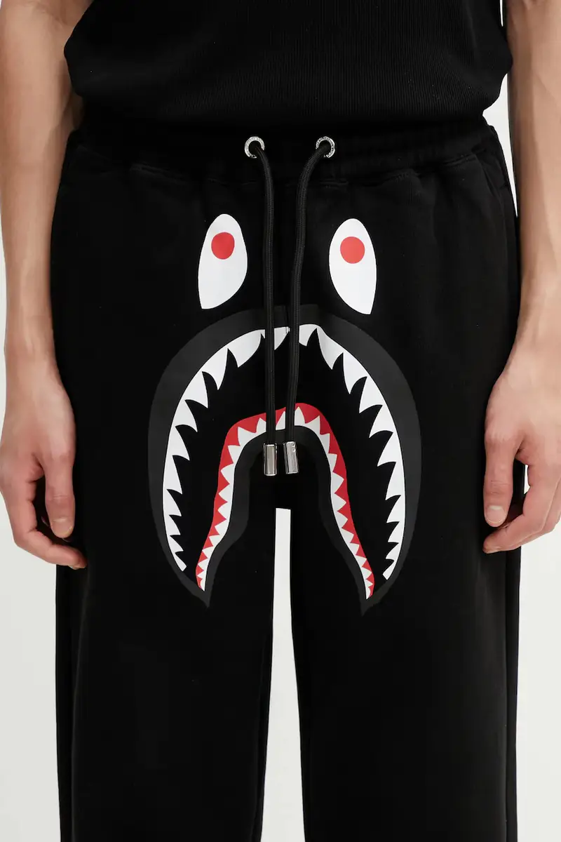 pantaloni tuta Shark Nero miniatura 4