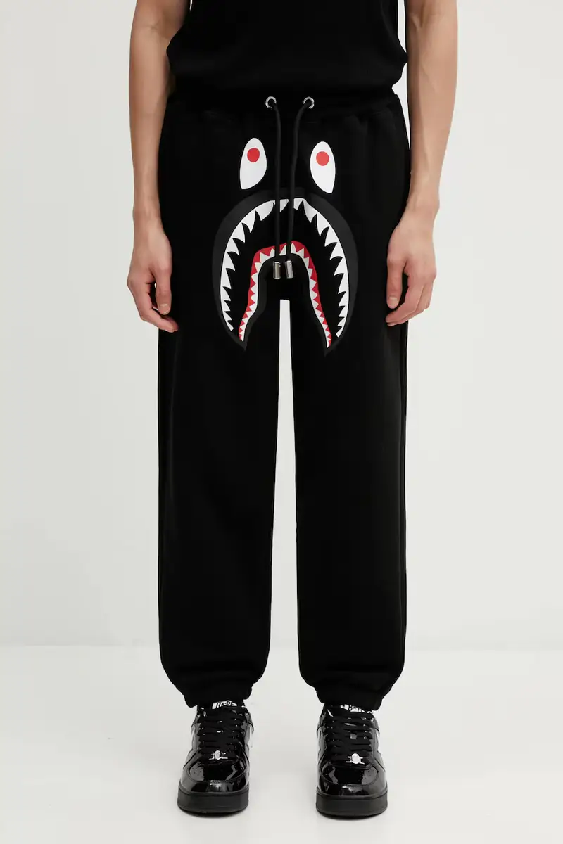 pantaloni tuta Shark Nero