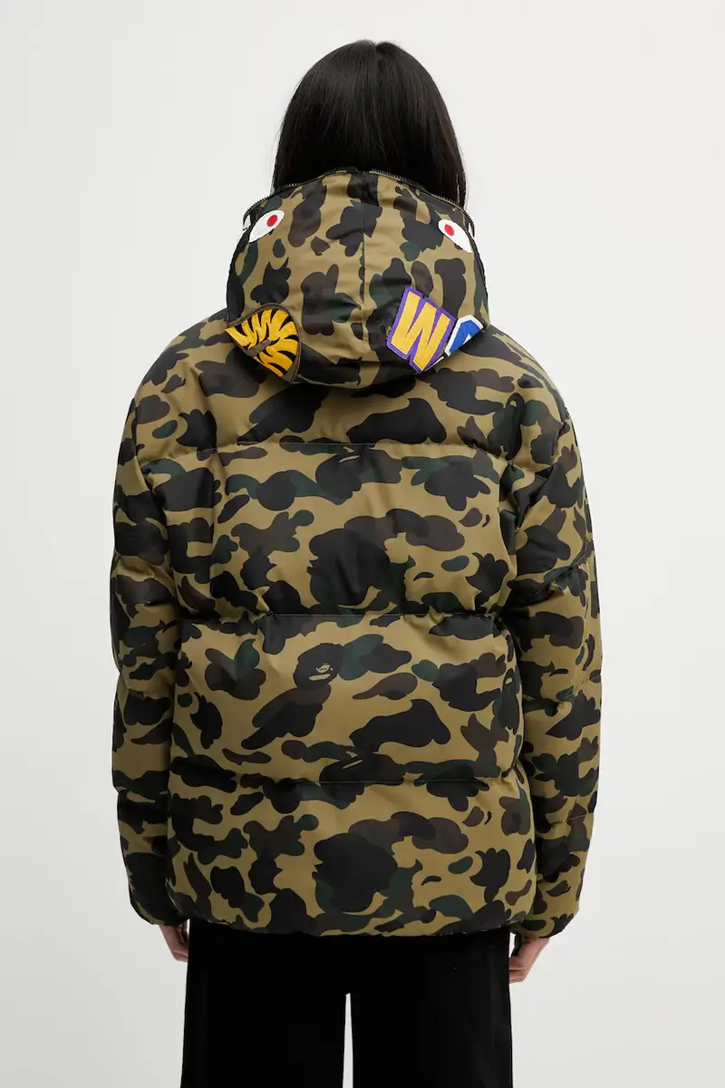 piumino 1st Camo Snowboard Sharkdown Verde miniatura 3