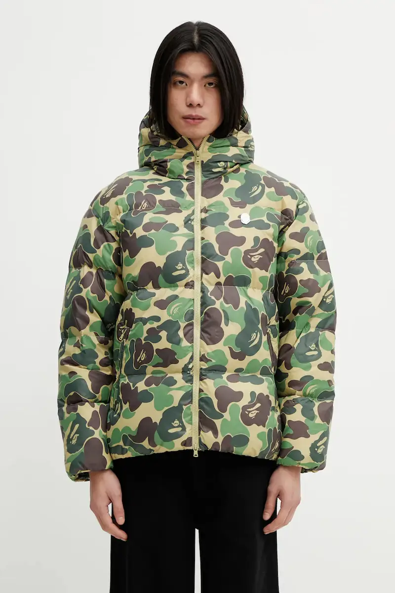 piumino ABC Camo Verde