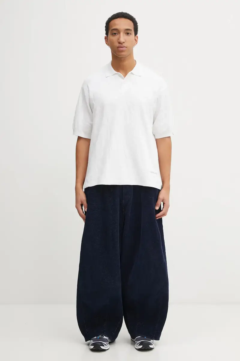 A Bathing Ape Polo Uomo Bianco 3798486 miniatura 5