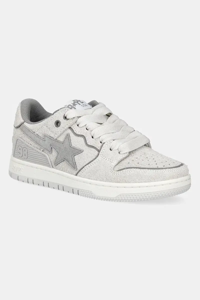 sneakers BAPE SK8 STA #3 L donna colore grigio 1K80291312