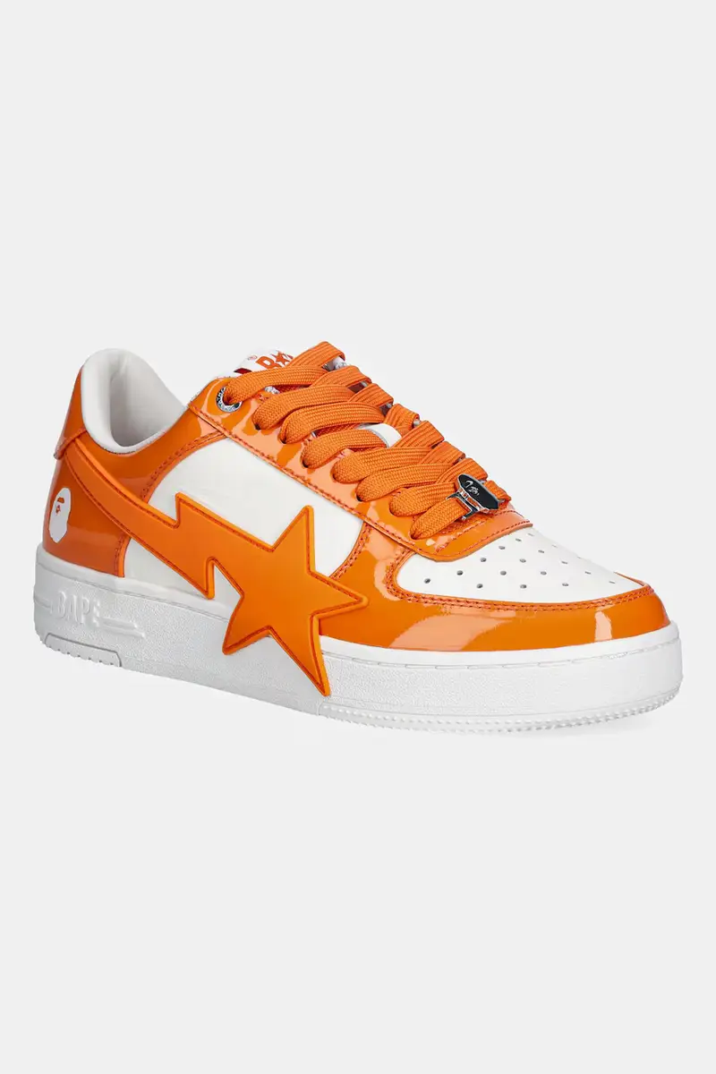 sneakers BAPE STA OS #3 M2 uomo colore arancione 1K70191310