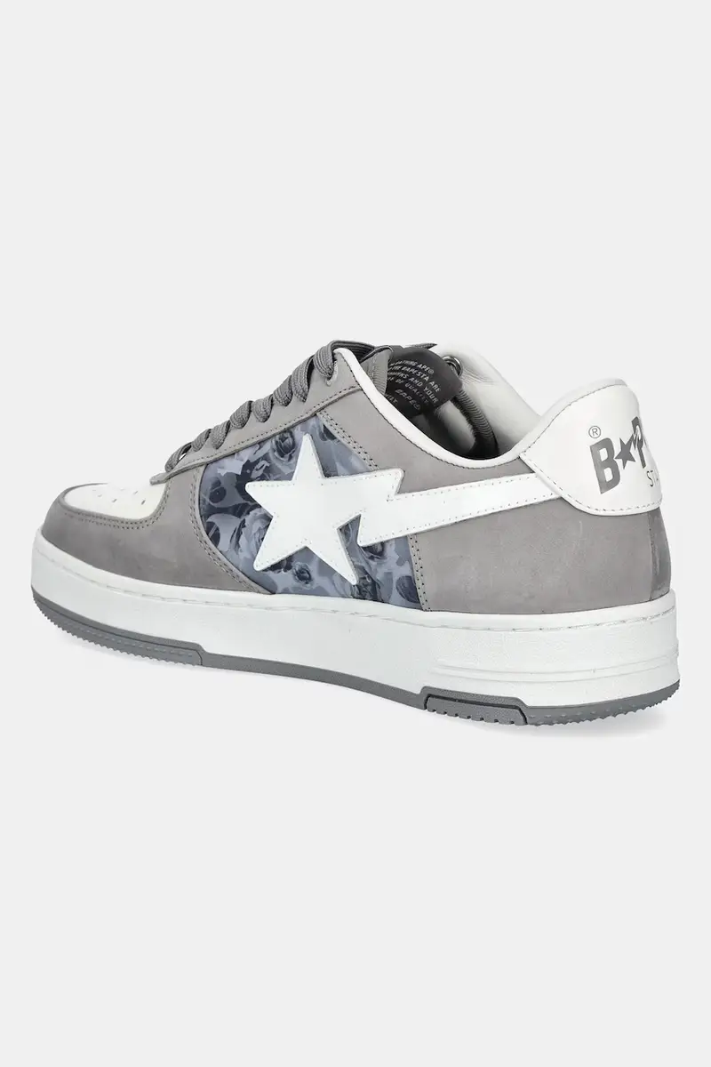 sneakers in pelle BAPE STA #2 M2 uomo colore grigio 1K80191302 miniatura 3