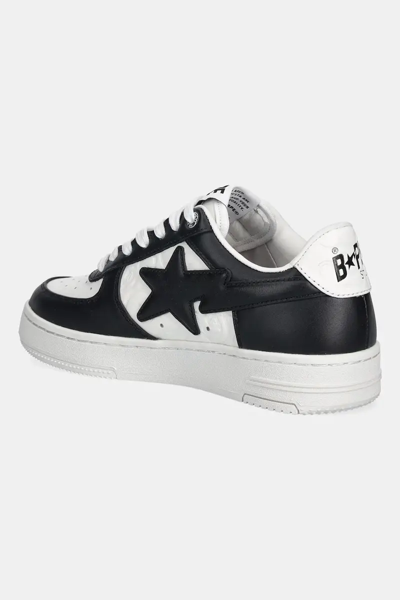 sneakers in pelle BAPE STA #3 donna colore nero 1L30291304 miniatura 3