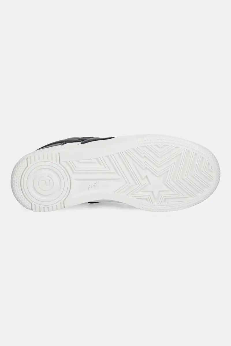 sneakers in pelle BAPE STA #3 donna colore nero 1L30291304 miniatura 5