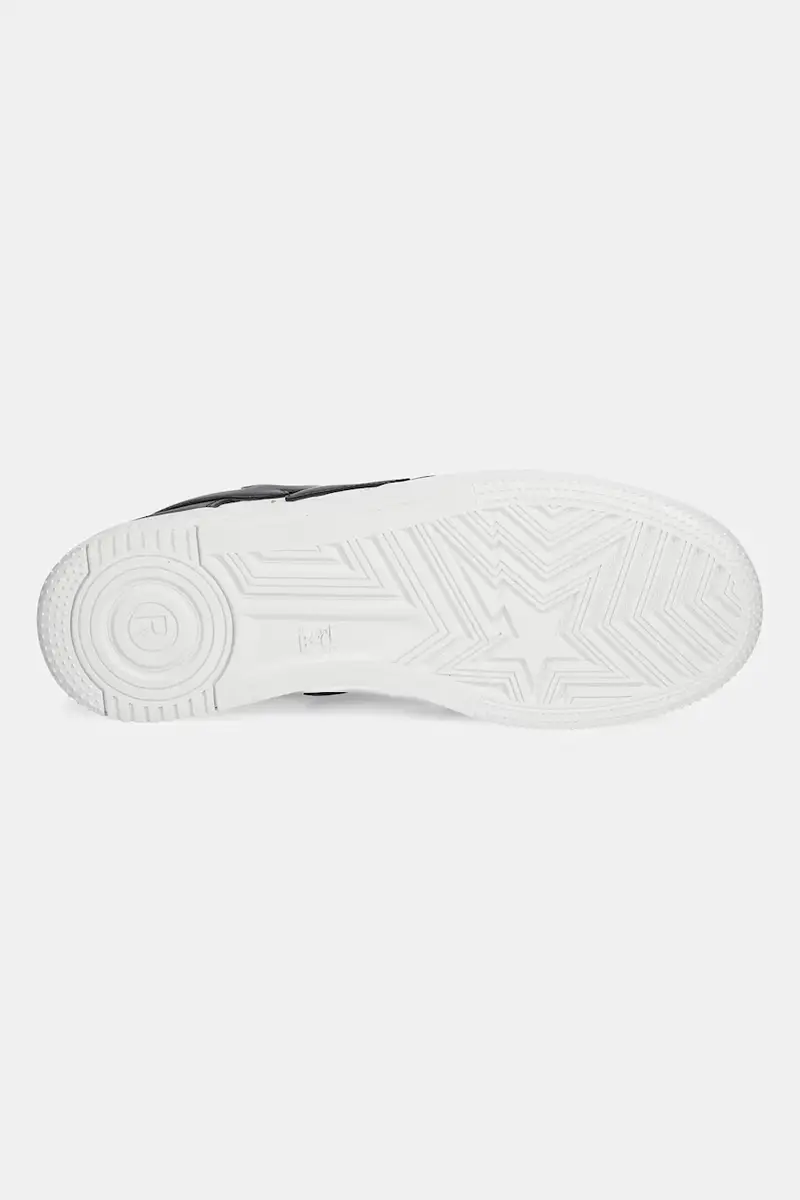 sneakers in pelle BAPE STA #3 uomo colore nero 1L30191305 miniatura 5