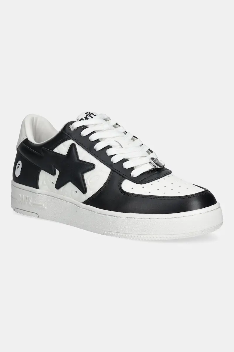 sneakers in pelle BAPE STA #3 uomo colore nero 1L30191305