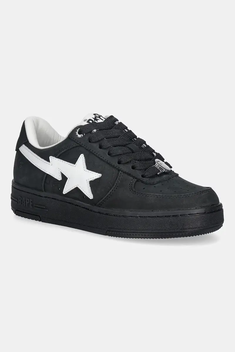 sneakers in pelle BAPE STA #4 donna colore nero 1L30291309