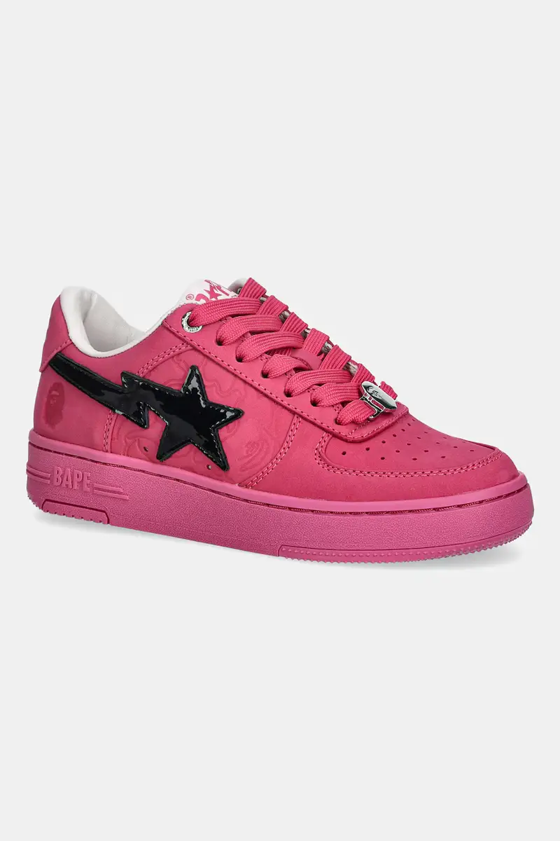 sneakers in pelle BAPE STA #4 donna colore rosa 1L30291309