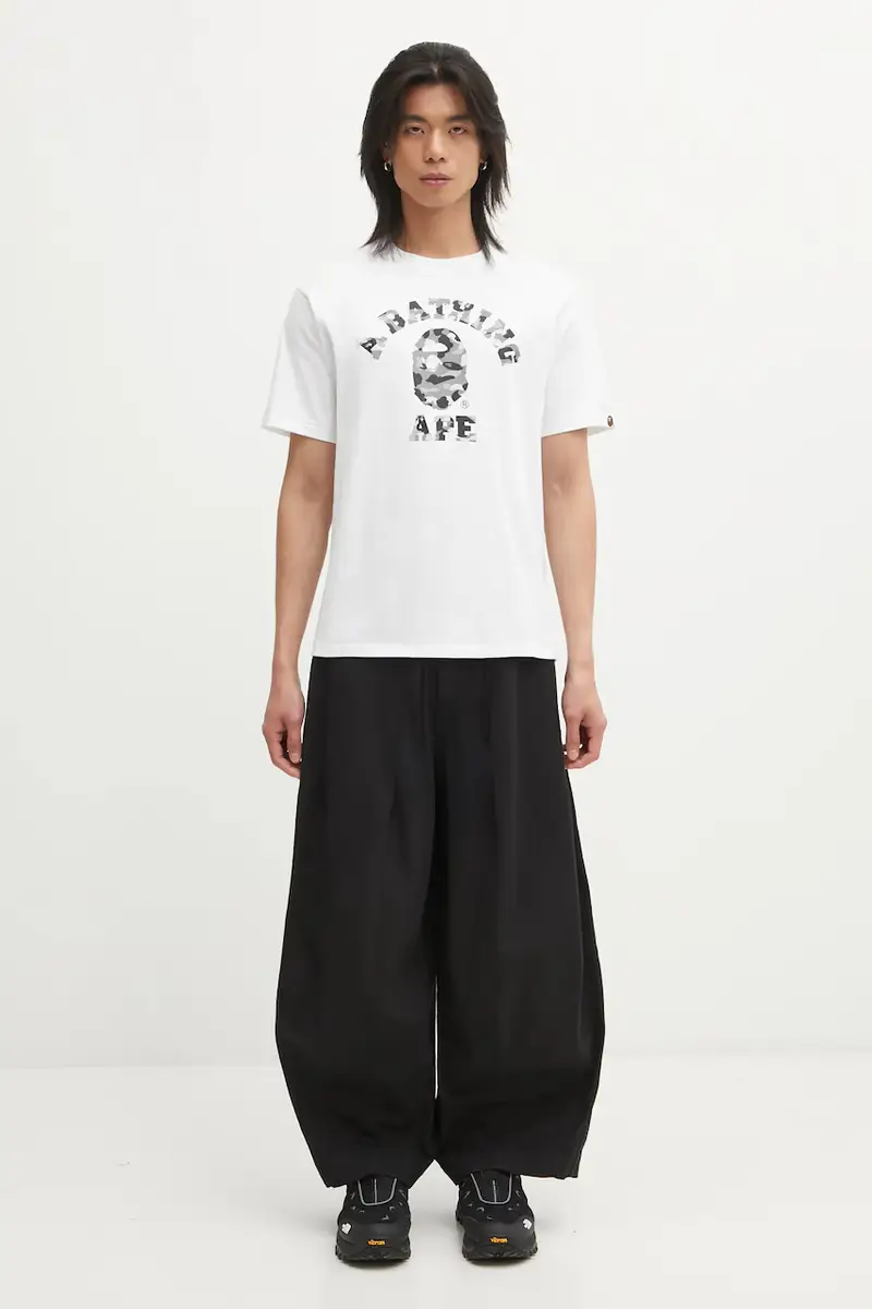 A Bathing Ape T-shirt Uomo Bianco 3798482 miniatura 5