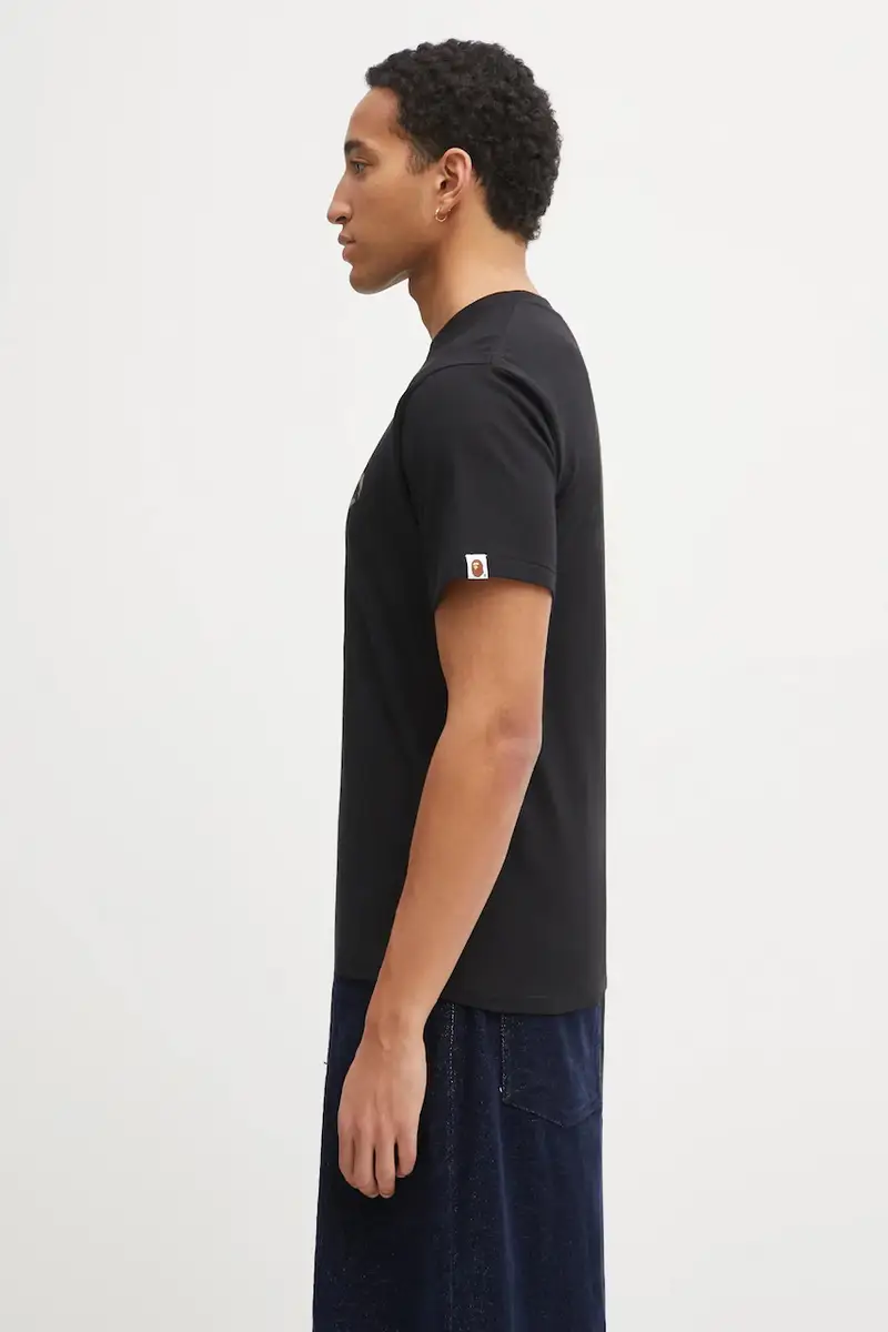 A Bathing Ape T-shirt Uomo Nero 3798647 miniatura 2