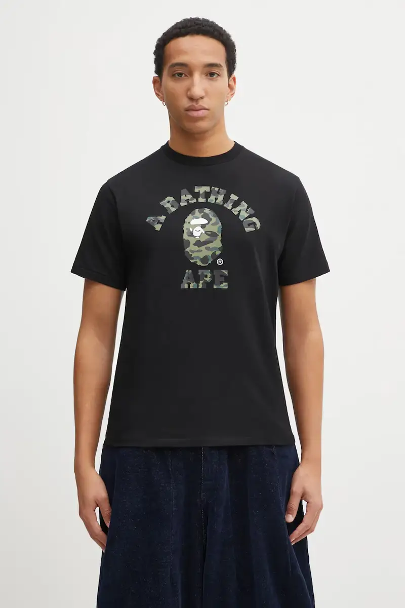 A Bathing Ape T-shirt Uomo Nero 3798647