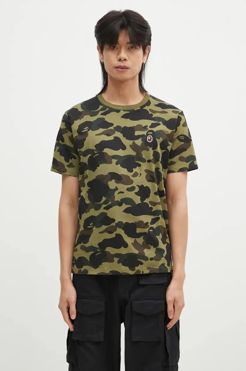 A Bathing Ape T-shirt Uomo Verde 2261198