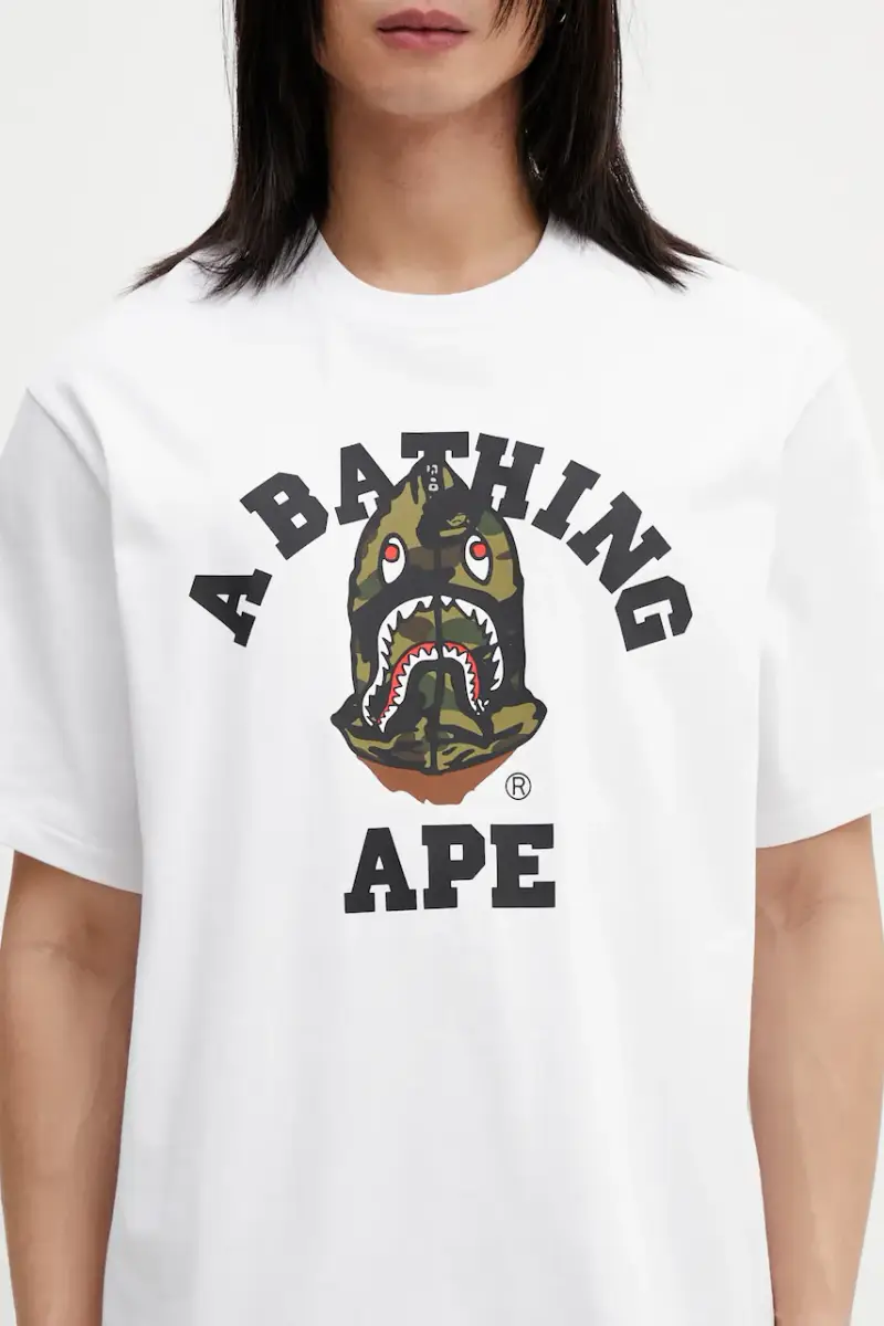 A Bathing Ape T-shirt Bianco 4136762 miniatura 4