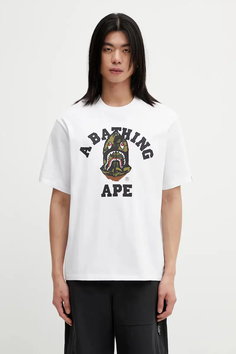 A Bathing Ape T-shirt Bianco 4136762