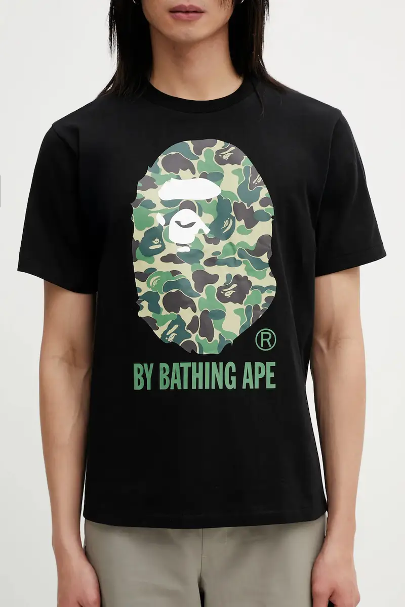 A Bathing Ape T-shirt Nero 4136776 miniatura 4