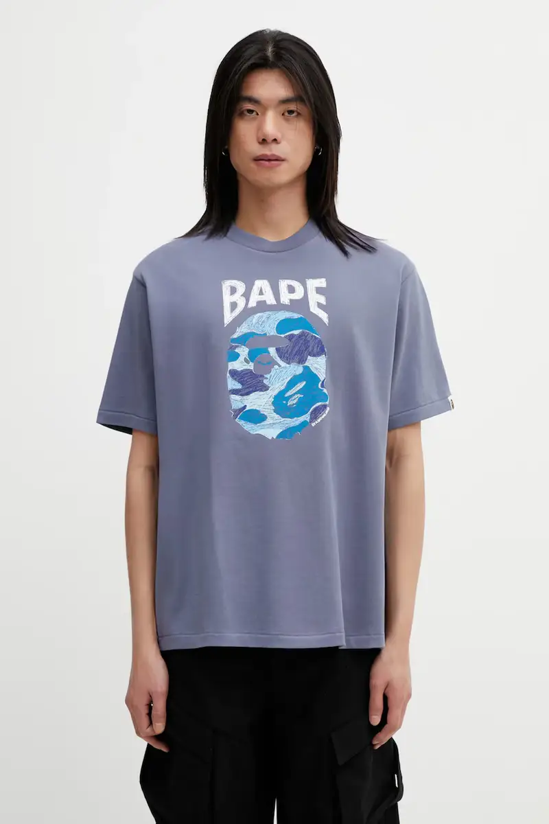 A Bathing Ape T-shirt Grigio 4118366