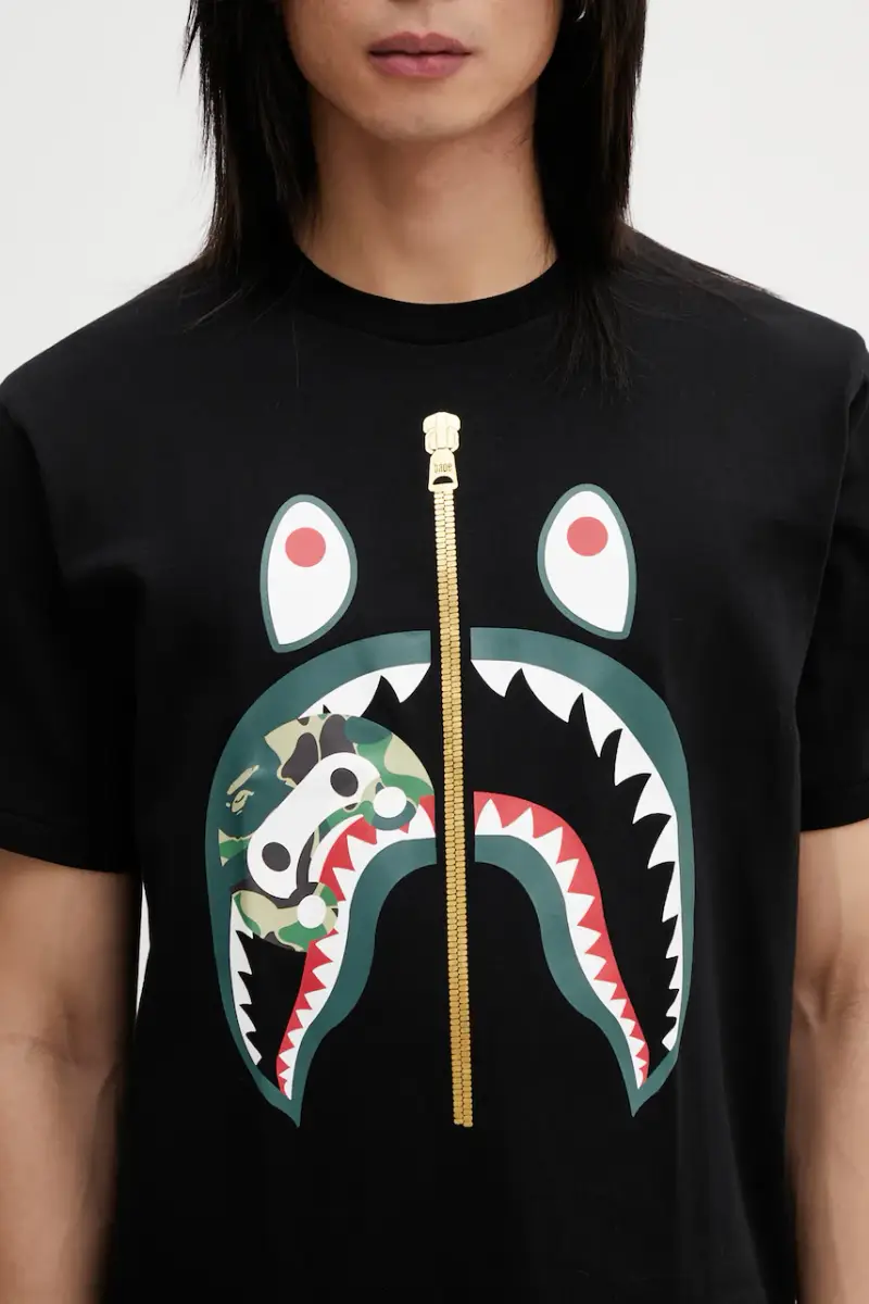 A Bathing Ape T-shirt Nero 4136779 miniatura 4
