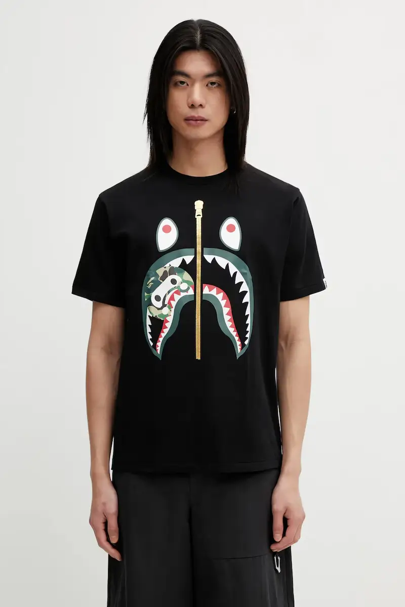 A Bathing Ape T-shirt Nero 4136779