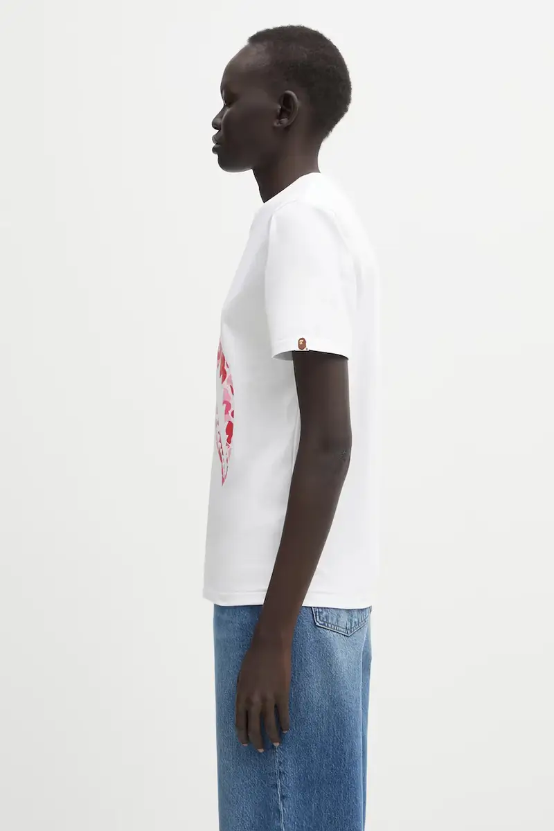 A Bathing Ape T-shirt Donna Bianco 3816953 miniatura 2