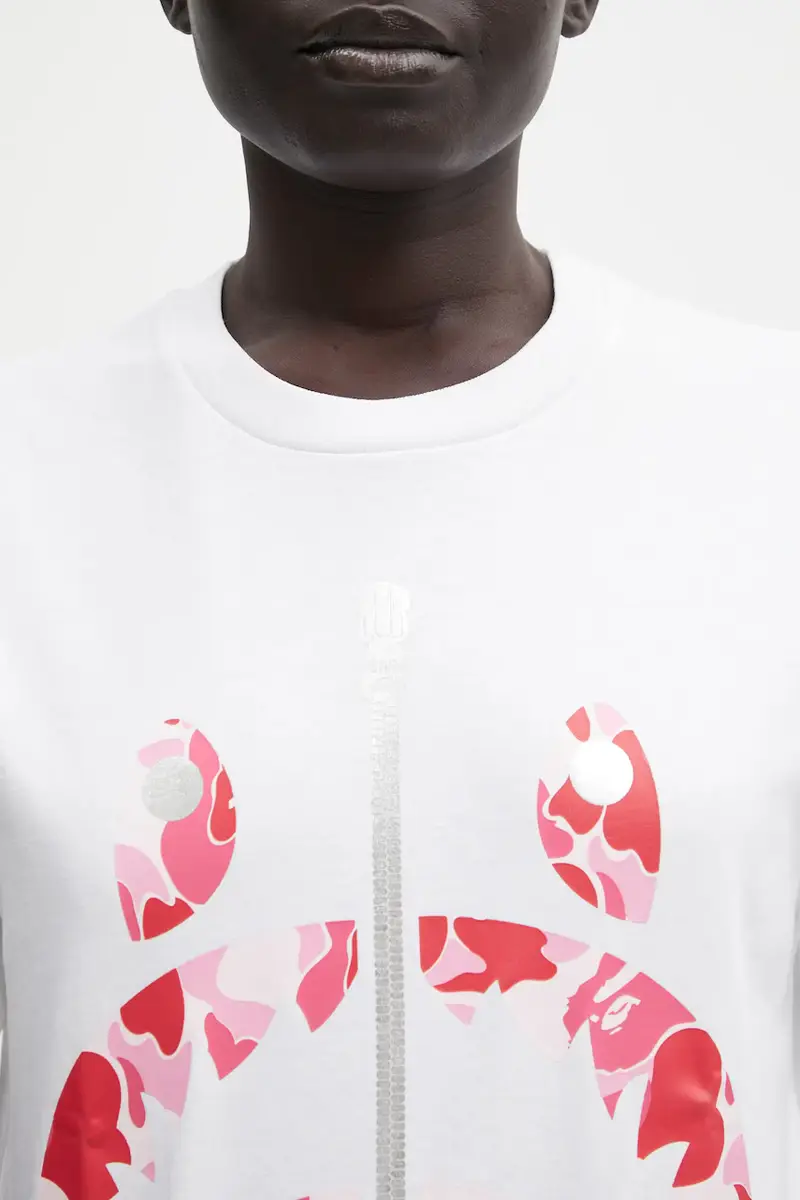 A Bathing Ape T-shirt Donna Bianco 3816953 miniatura 4