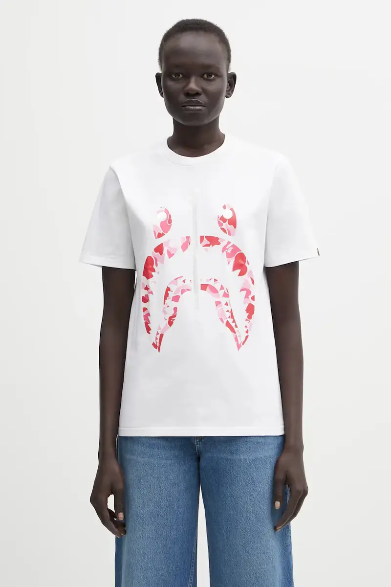 A Bathing Ape T-shirt Donna Bianco 3816953