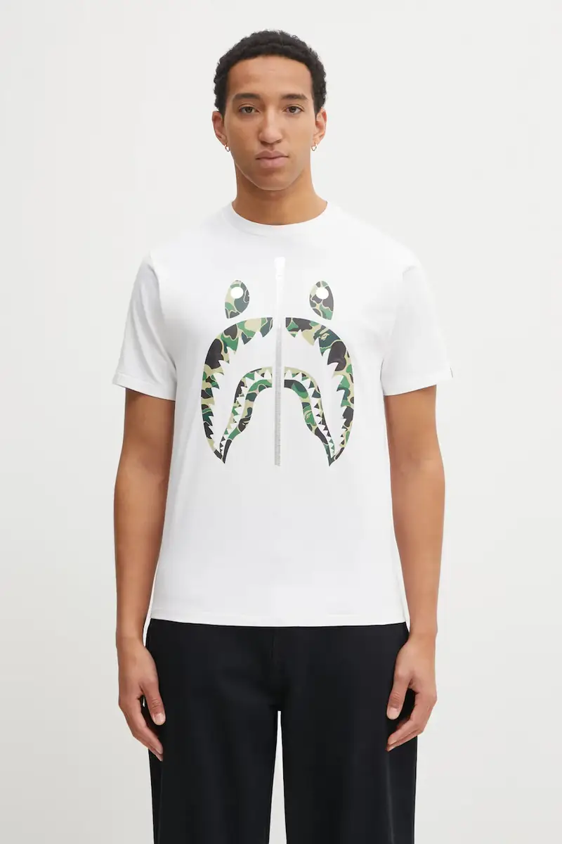 A Bathing Ape T-shirt Uomo Bianco 3798488