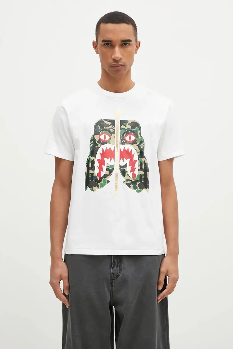 A Bathing Ape T-shirt Uomo Bianco 2244177