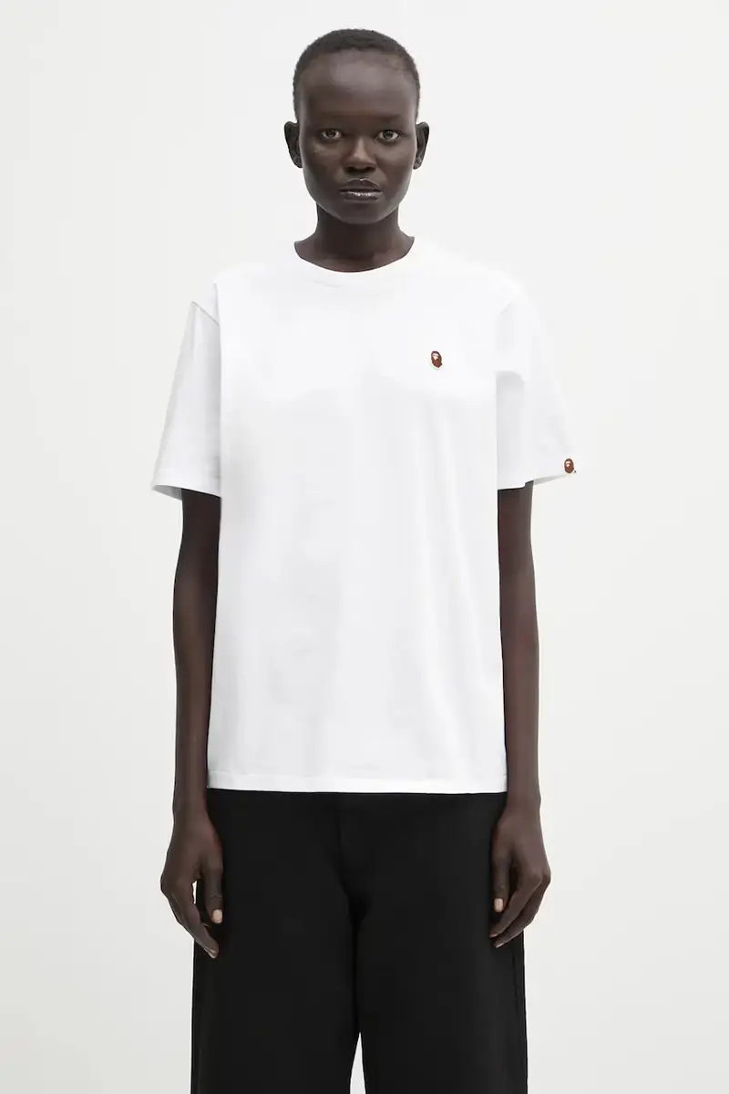 A Bathing Ape T-shirt Donna Bianco 3527833 miniatura 3