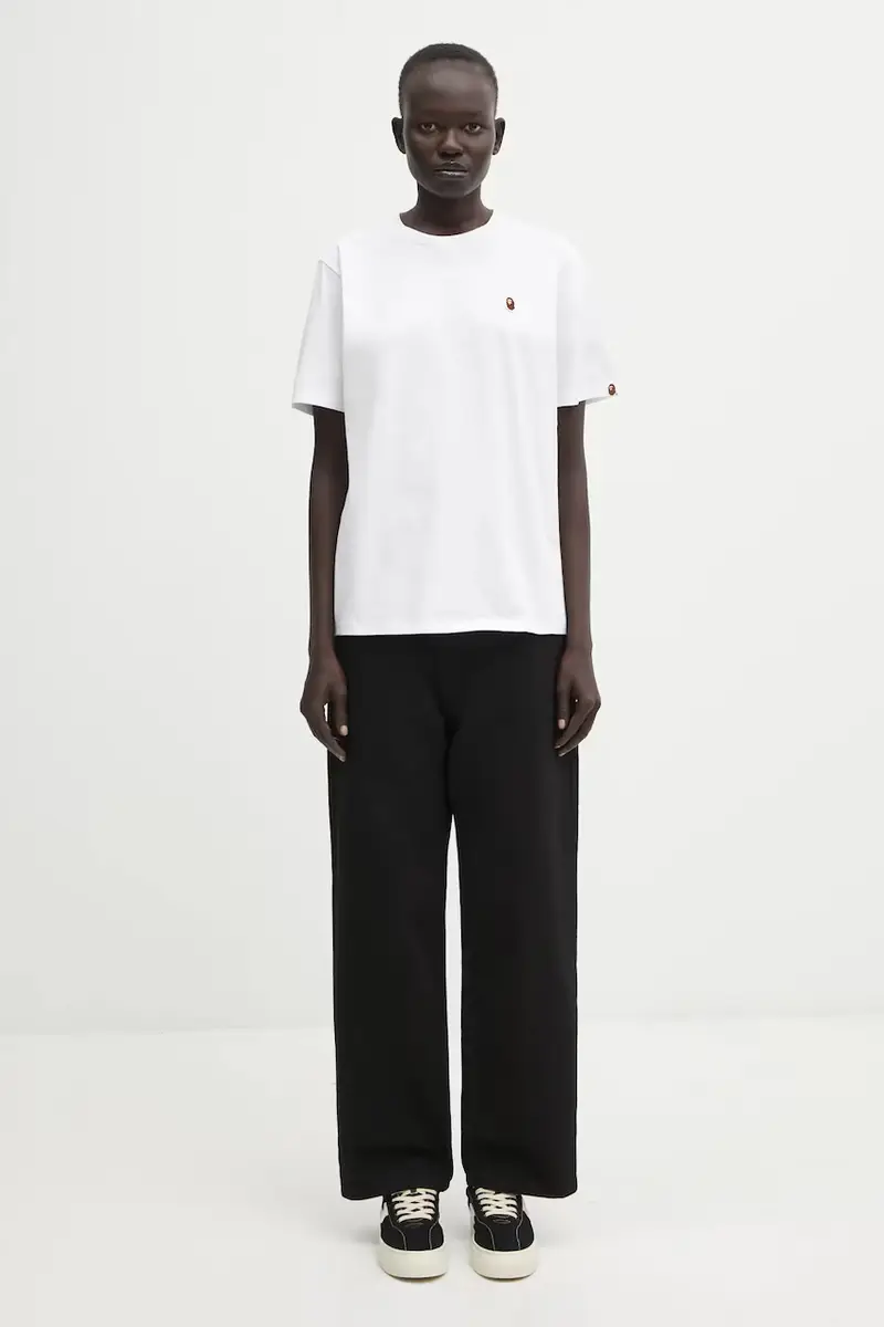 A Bathing Ape T-shirt Donna Bianco 3527833 miniatura 5