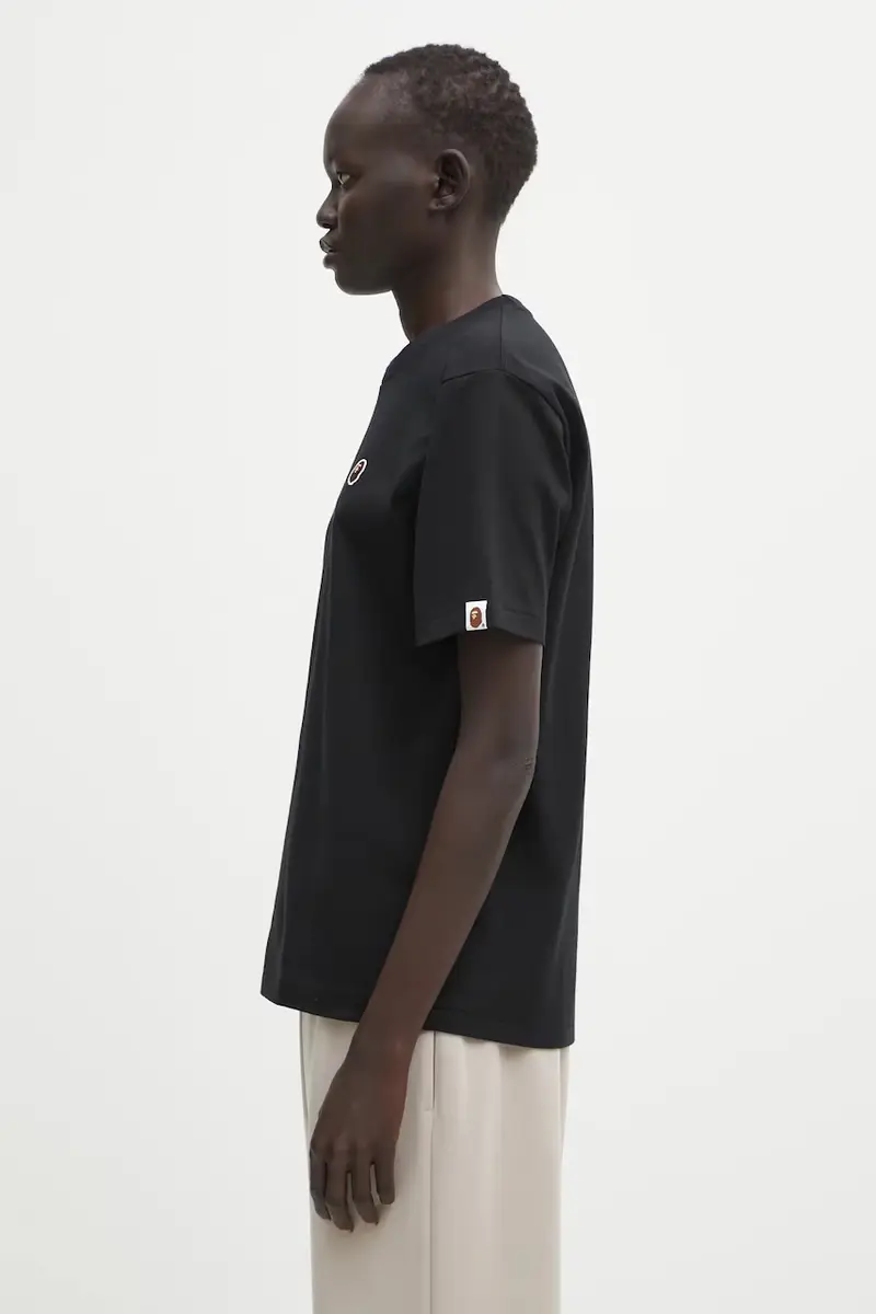 A Bathing Ape T-shirt Donna Nero 3528227 miniatura 2