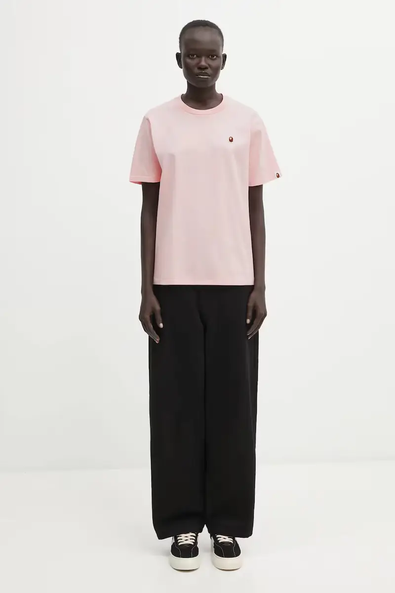 A Bathing Ape T-shirt Donna Rosa 3528234 miniatura 5